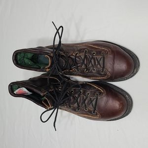 Men's Marathon Steel Toe Boots Size 8.5